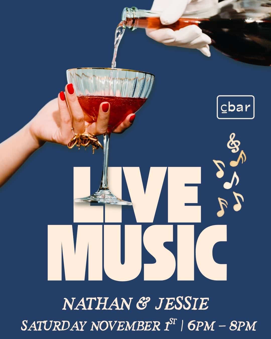 CBAR LIVE MUSIC NOV 1